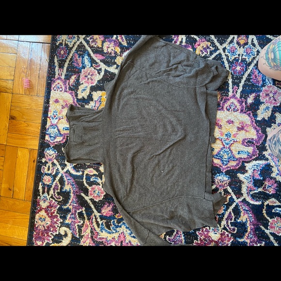 ALL SAINTS Off Shoulder Cardigan cashmere angora. - Picture 5 of 6